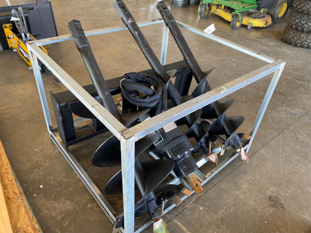 HD Quick Attach Auger with 3 bits