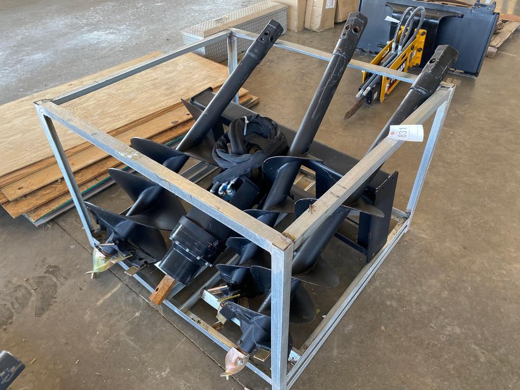 HD Quick Attach Auger with 3 bits
