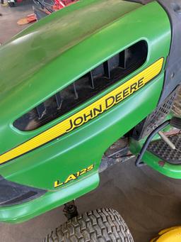 John Deere LA125 Mower with 2 Decks needs spark plug wire
