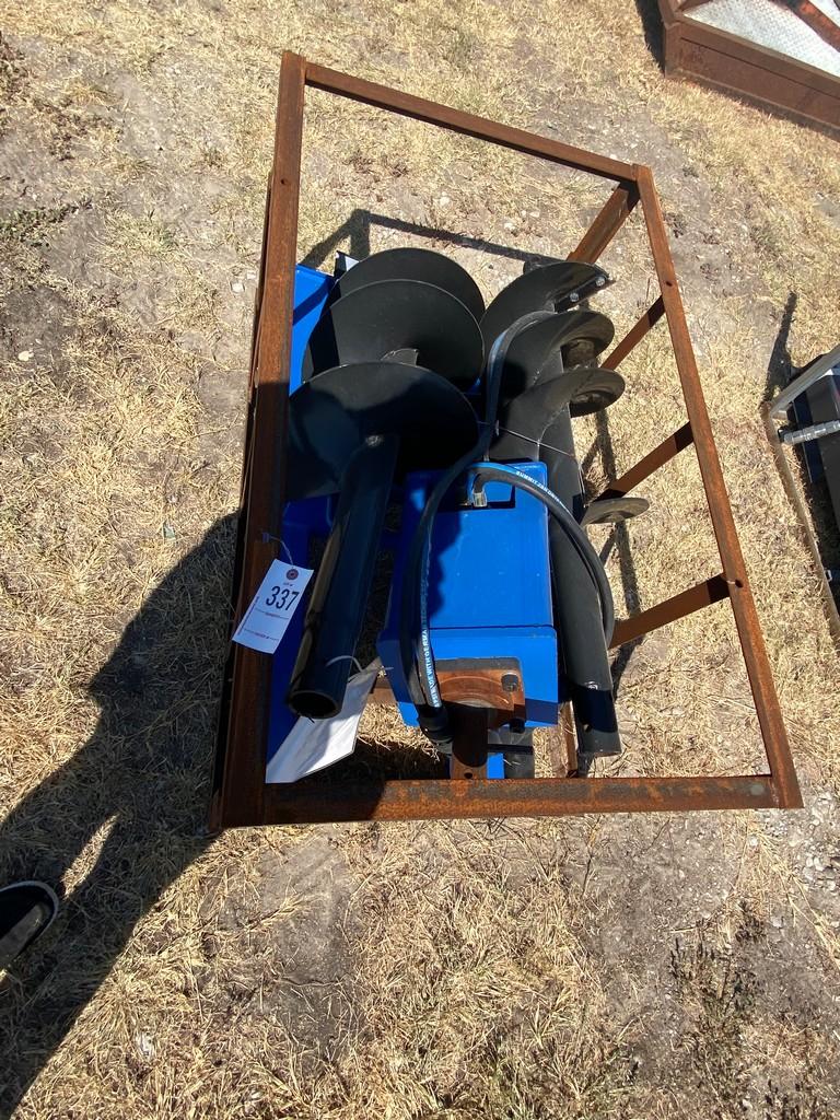 AGT Quick Attach Auger with 6,12&14" Bit