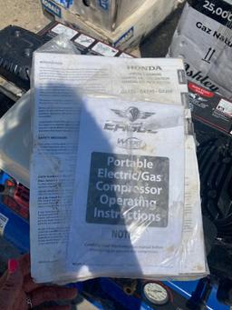 Eagle Gas Air compressor with honda motor new