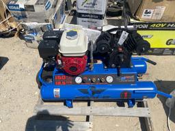 Eagle Gas Air compressor with honda motor new