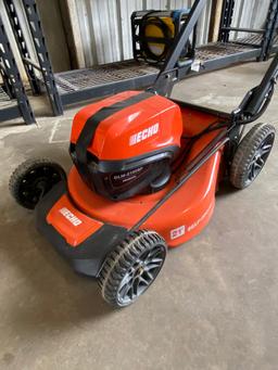 Echo 56V Self Propell mower no charger has battery
