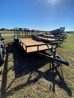 New 2024 77x16 with Heavy Duty Gate