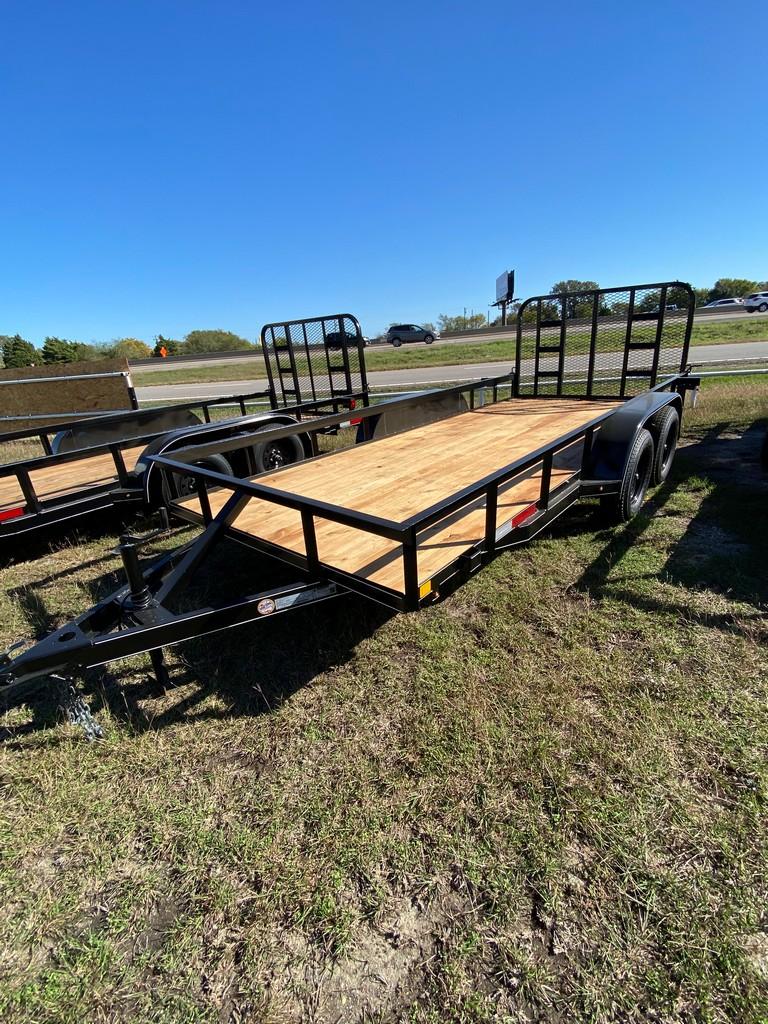 New 2024 77x16 with Heavy Duty Gate