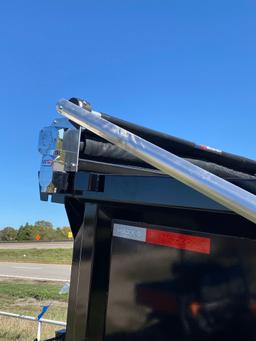 New Maxx D 83"x14ft.Dump trailer with 3ft. Side Walls,telescoping lift cyl. 8KAxles with spare tire,