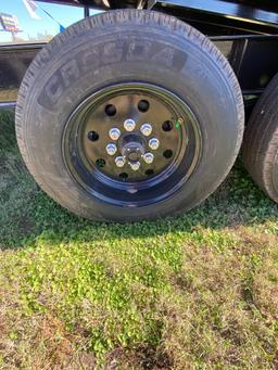 New Maxx D 83"x14ft.Dump trailer with 3ft. Side Walls,telescoping lift cyl. 8KAxles with spare tire,