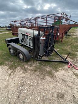 Lincoln Gas Welder, Leads,bottles,runs but will not weld