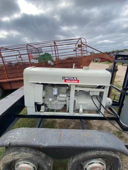 Lincoln Gas Welder, Leads,bottles,runs but will not weld