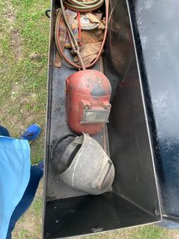 Lincoln Gas Welder, Leads,bottles,runs but will not weld