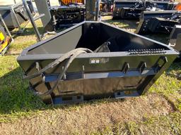 New Wolverine Quick attach Skid steer concrete chute