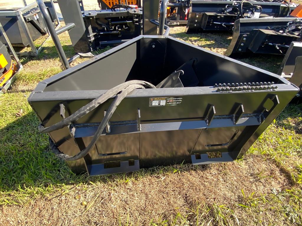 New Wolverine Quick attach Skid steer concrete chute