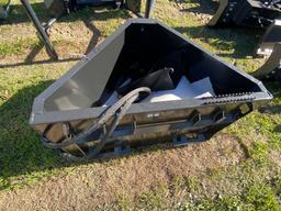 New Wolverine Quick attach Skid steer concrete chute
