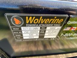 New Wolverine Quick attach Skid steer concrete chute
