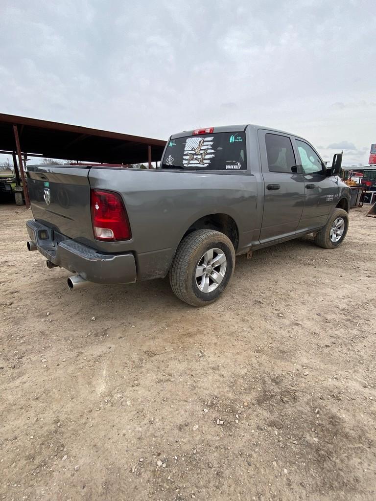 2013 Dodge Ram 1500 Crew Cab 5.7 Hemi 218K Ac/heat runs 7 drives clean title