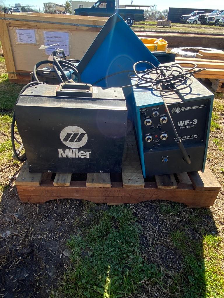 Pallet of mig welders,parts only
