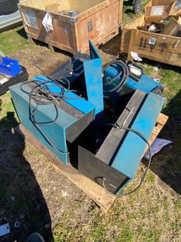 Pallet of mig welders,parts only