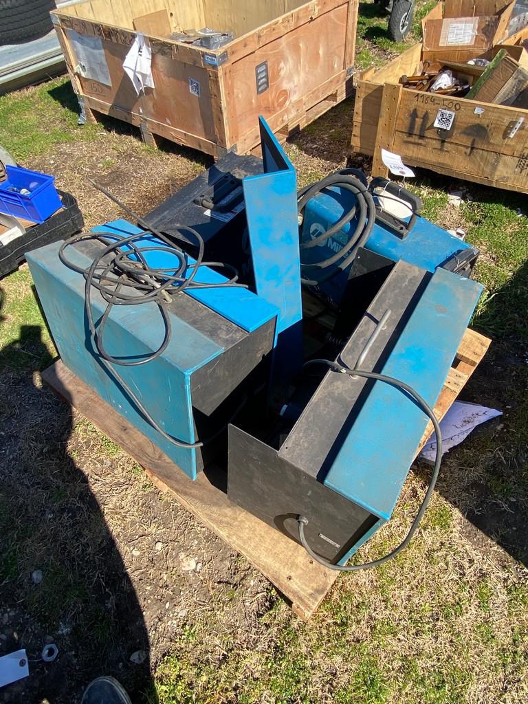 Pallet of mig welders,parts only