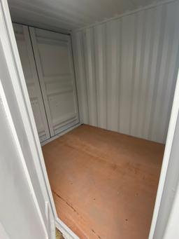 8x8 Storage container with side door & window
