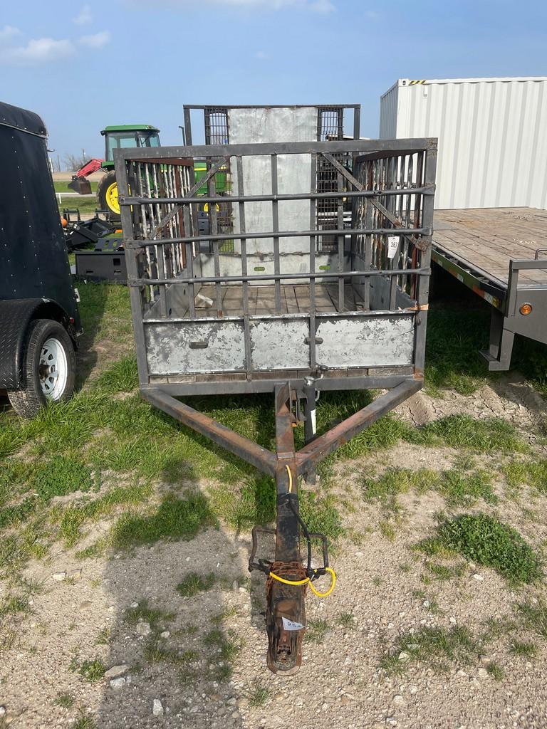 5x8 Utility trailer with gate