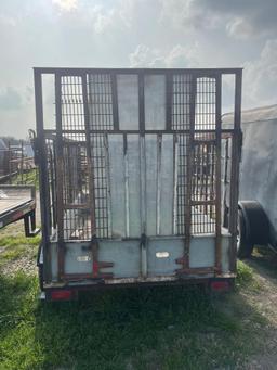 5x8 Utility trailer with gate
