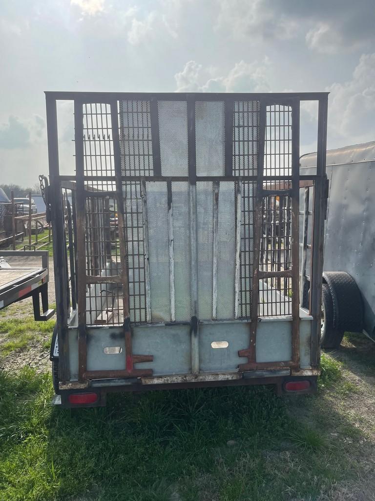5x8 Utility trailer with gate