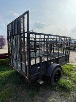 5x8 Utility trailer with gate