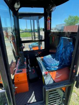 2024 AGT LH13R Mini Excavator Closed Cab 420cc Gas Engine