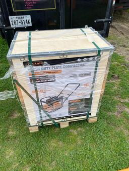 New Paladin Heavy Duty Plate Compactor Model#PLD-PC90 6.5HP