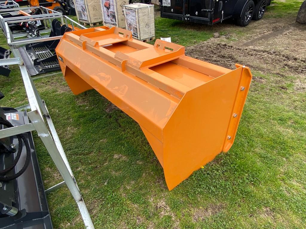 New Wolverine Skid Steer Snow Pusher Model# SP-15-84W