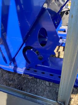 Blue Self Dumping Hopper