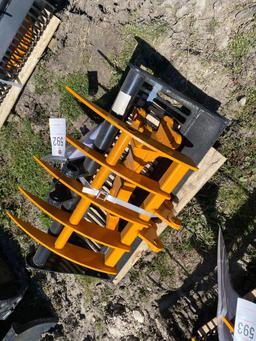 New Miva Mini Excavator Sand Bucket,Ripper,Rake