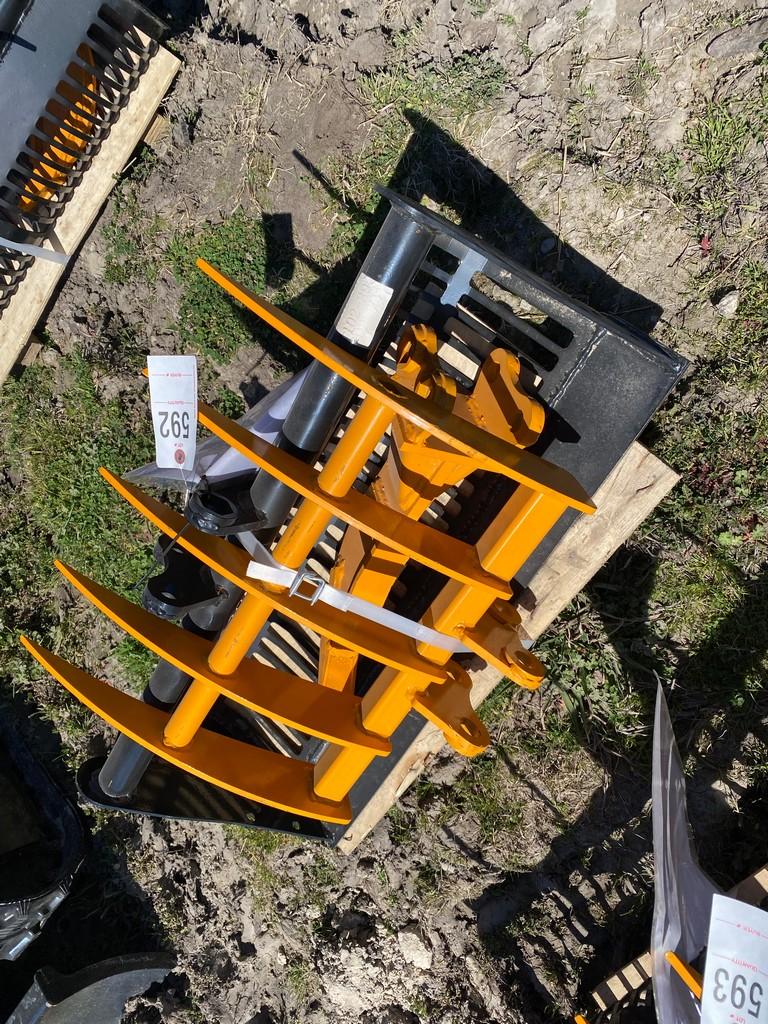 New Miva Mini Excavator Sand Bucket,Ripper,Rake