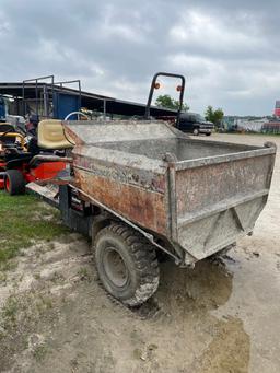 Scoot Crete Buggy 1.5 Cubic yard concrete dump bed 3 speed works