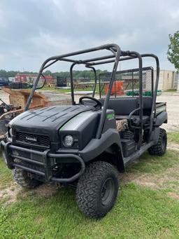 2017 Kawasaki Mule 4010 Trans mule, with power steering has title