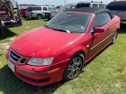 2007 Saab 2 door Convertible automatic runs & drives rebuilt title