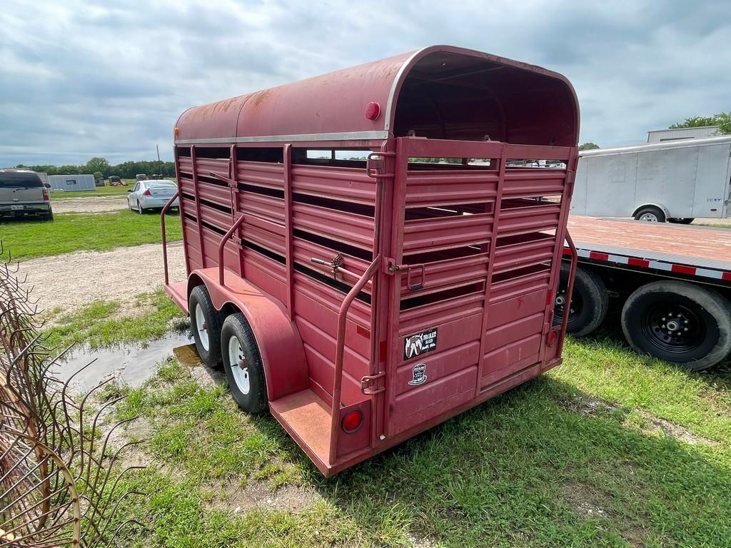 1997 W&W 14'  Stock Trailer