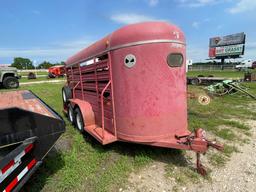 1997 W&W 14'  Stock Trailer