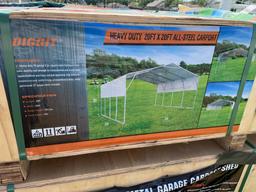 Diggit HD 20'x20' All Steel Car Port