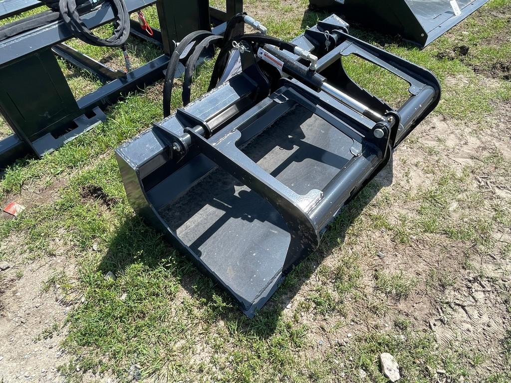 New Wolverine 44" Mini skid Grapple Bucket