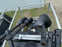 New HD Quick Attach auger with 3 bits