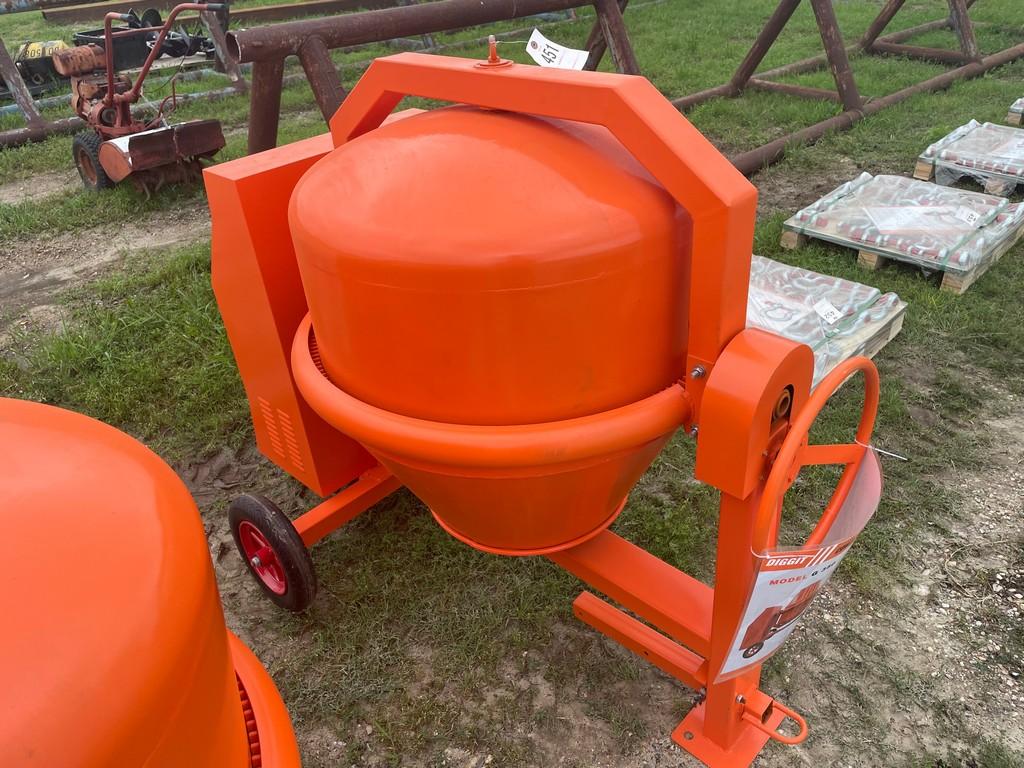 Diggit Model G350 concrete Mixer 12 CU Ft.