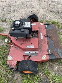 44" Pull Behind Mower Unnown condition