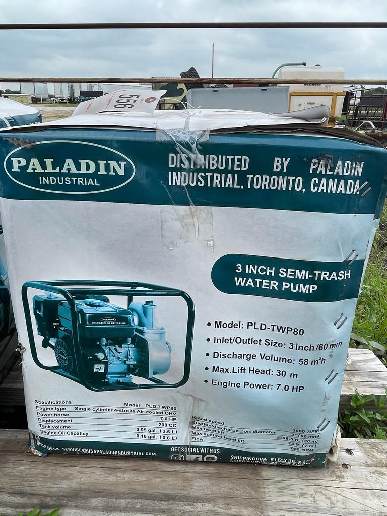 New Paladin 3" Water Pump