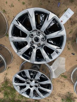 4-18" 5 Lug Chrome Wheels