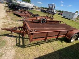 16ft. With Metal Floor has bent axle