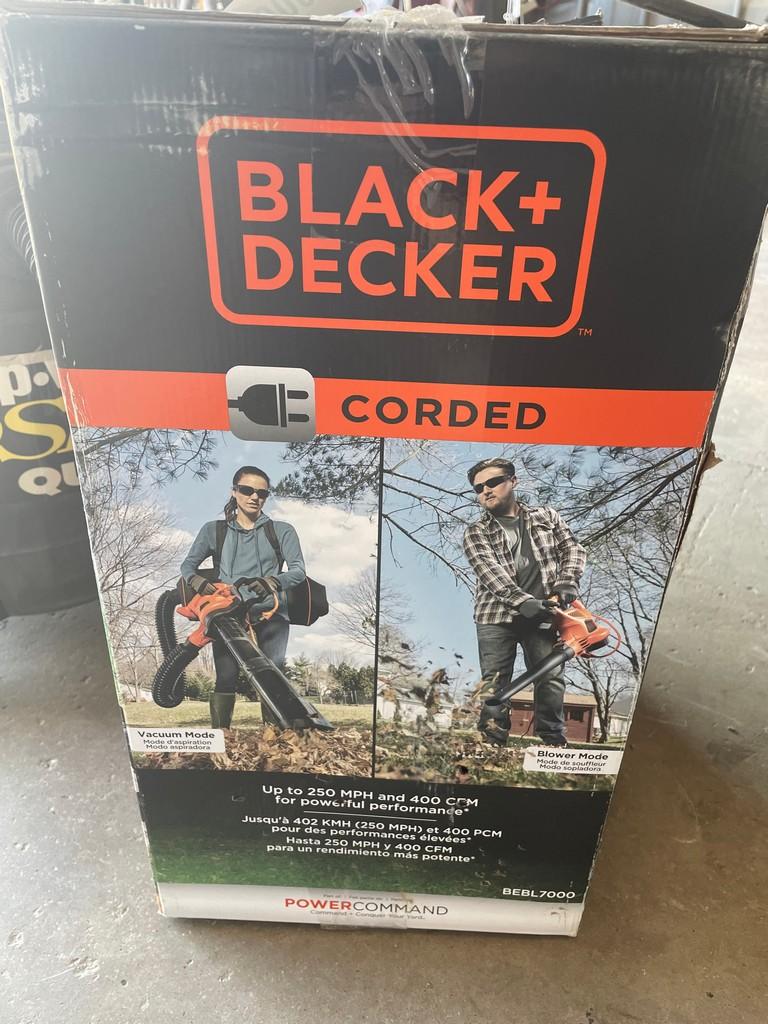 Black & decker 3 in 1 Leaf Vac