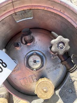 Forklift propane tank