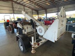 Altec WC126 Wood Chipper runs & operates Kubota Diesel Empire G" Compacity
