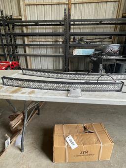 42" Curved LED light bar with brackets